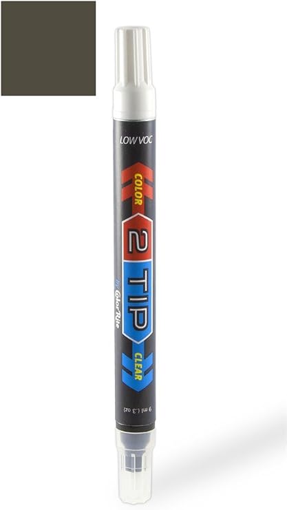 2Tip for Chrysler 300 Automotive Touch-up Paint - Deep Gray ZSP - All-Inclusive Package
