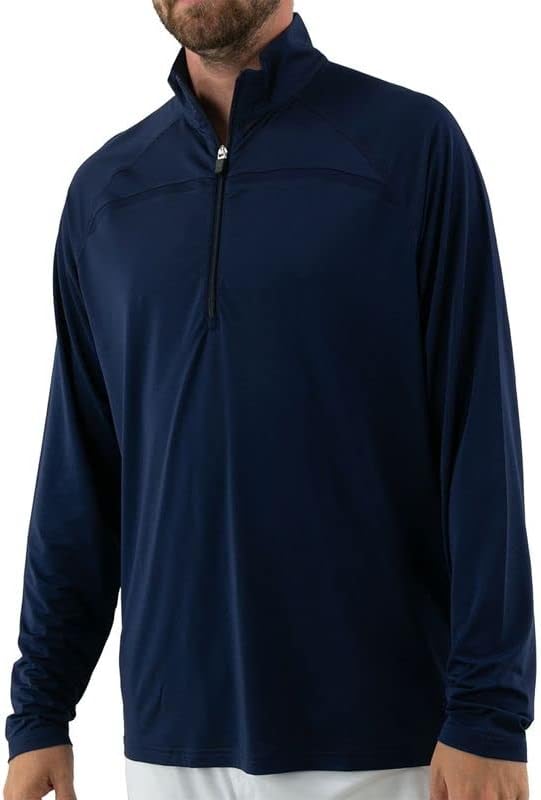 Fila Men's Tennis Essentials Half Zip Fila Navy XL