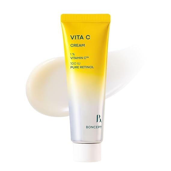 Vita C Cream Hydrating & Firming Korean Vitamin C Moisturizer | Radiant-Looking Skin & Healthy Glow