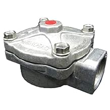 New GOYEN RCA25T200 125PSI 1 in NPT Aluminum Threaded Diaphragm Valve D411326