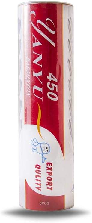 Avessa Professional Goose Feather Badminton Ball 6-pack Yanyu Bad-450