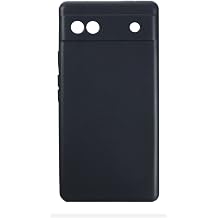 Microcase Google Pixel 6a Matte Serisi Silikon TPU Kılıf - Siyah