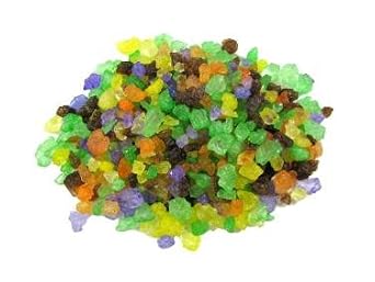 Rock Candy Crystals - Assorted Colors, 5 pound bag