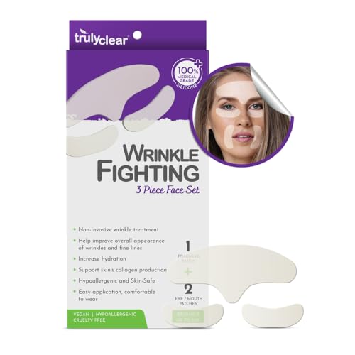 20X Reusable Expression Line Smoothing, Medical-Grade Silicone for Overnight Wrinkle Reduction & Anti-Aging Hydration, Beautify Brow Lift Forehead Anti-Wrinkle Patch