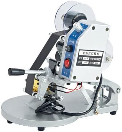 DY-8 Manual Ribbon Coding Machine Hot Foil Stamping Machine Date Code Printer