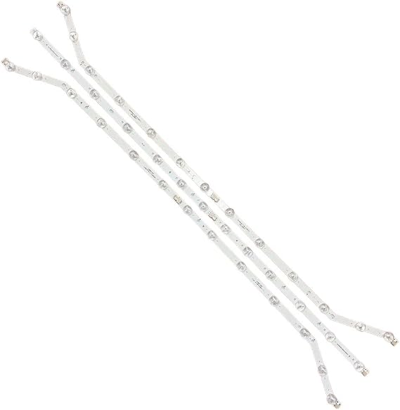 3 PCS/Set LED Strip Fit for Samsung TV UN40H6203 UN40J6200 UE40H6203 UE40EH5300 D3GE-400SMB-R3 400SMA-R2 BN96-28767B 28766A(Kit 3pcs for 1 TV)