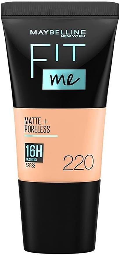 Maybelline Fit Me Matte & Poreless Spf 22 220 Foundation 18ml