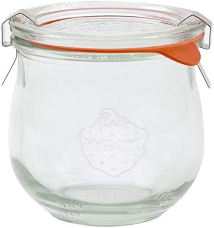 Weck-Tulpen-Glas runder Rand glas durchsichtig 370 ml