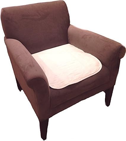 Ultra Waterproof Washable Chair Pad Cover (20 x 22 Inch) for Incontinence - Adult, Children, or Pet Underpad Seat Protection - Soft Triple Layer Design, 24 Ounce Absorbency by BrightCare Direct