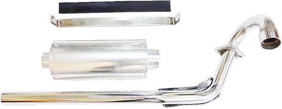 High Performance Big Bore Muffler Exhaust Pipe Assembly for Honda XR50 CRF50 XR 50 CRF 50 Chinese 70cc 110cc 125cc Dirt Pit Bike SDG SSR