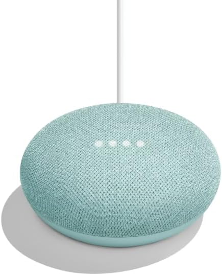 Google Nest Mini 2nd Gen - Wireless Bluetooth Speaker (Aqua)