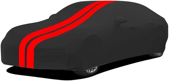 WinPower Indoor Car Cover, Soft Stretch Dustproof Sedan Cover for 181-192"