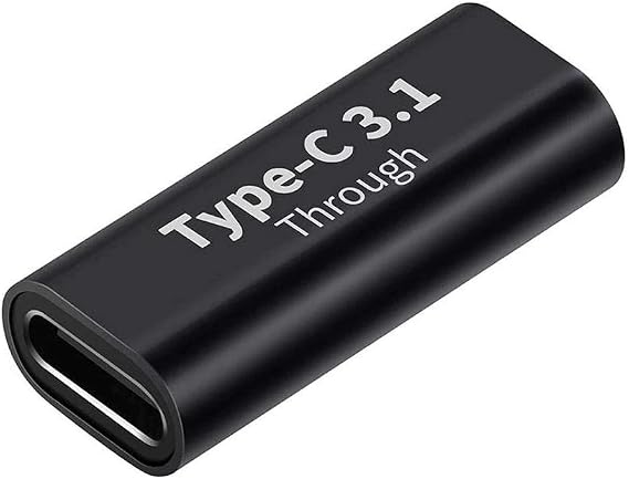 Lunatic 3352 Type C Usb 3.1 Dişi Çevirici Dönüştürücü Adaptör Type C Dişi To Type C DiSi 3.1 Yüksek Hızlı Veri Aktarım Desteği (10Gbps) Çift Yönlü Çalışma Alüminyum Alaşımlı Kaliteli Malzeme