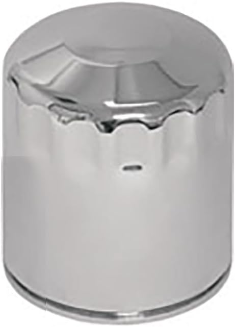 S&S Cycle Oil Filter Chrome for Harley-Davidson Softail Fat Boy FLSTF 2000-2003