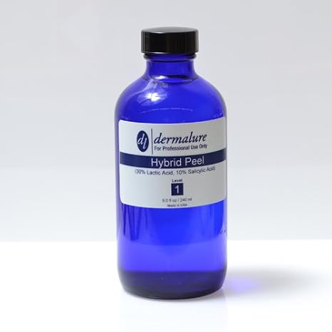 Hybrid Peel - 30% Lactic Acid, 10% Salicylic Acid 8oz. 240ml Pro Size (Level 1 pH 2.4)