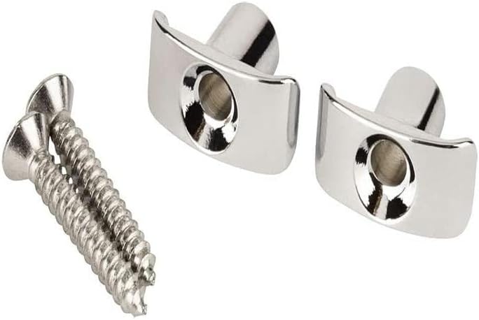 Fender Ultra String Guides, Stratocaster and Telecaster Guitar Compatible, Electric Guitar Hardware, EZAC Zinc Alloy, Optimize String Tension, Set of 2