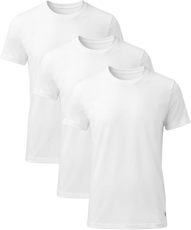 Polo Ralph Lauren Underwear Men's Slim Fit Cotton Crew Tee 3 Pack