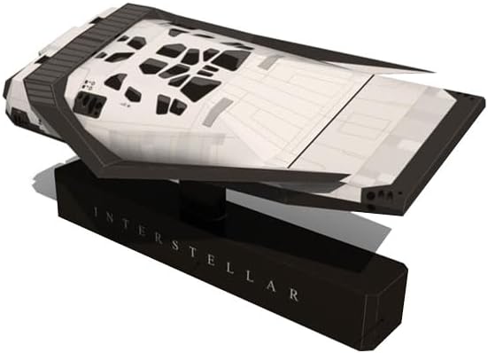 NZPOST 1:200 Movie Interstellar Ranger Spacecraft Ship DIY Handcraft Paper Model KIT(Unassembled Kit), As pic
