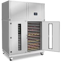 36-Tray Multi-Functional Commercial Food Freeze Dryer - Industrial Lyophilizer for Fruits Vegetables Meat Seafood Candy Pet Food Production