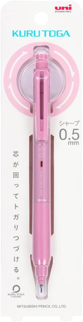 Mitsubishi Pencil Mechanical Pencil Kurutoga KS 0.5 Coral Pink M5KS1P.66