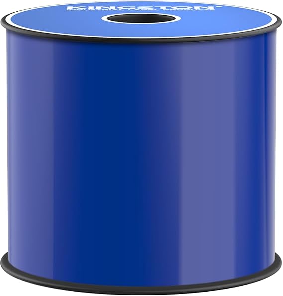 Kingston Premium Vinyl Label Tape, Blue, 4" x 150'
