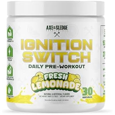 Axe & Sledge Ignition Switch preworkout | Fresh Lemonade