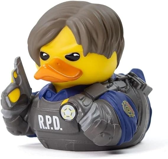 TUBBZ: Resident Evil - Leon S Kennedy Rubber Duck Collectable Toy 9 cm