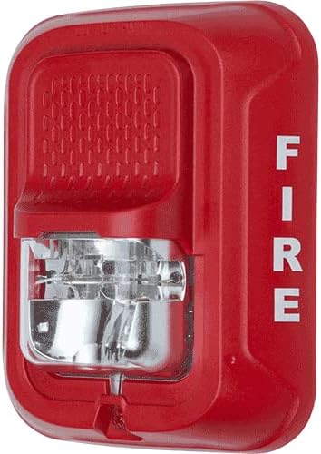 System Sensor SYSTEM SENSOR SRL BP10 Strobe, Red Bulk Pack of 10 Units