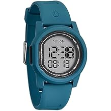 NIXON Disk A1370-100m Water Resistant Men's Digital Watch (39mm Watch Face, 20mm Silicone Band)