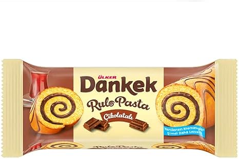ÜLKER Dankek Chocolate Roll Cake, 235 Gr