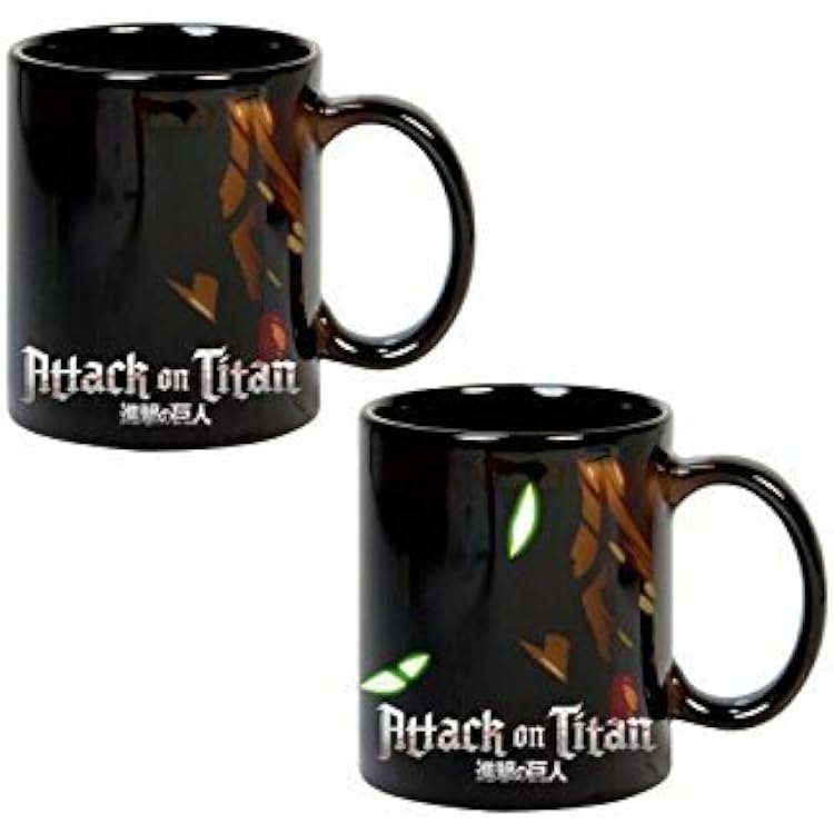Attack on Titan Eyes Heat Change Mug