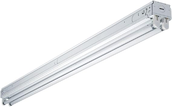 Metalux 4 Ft. 2-Bulb Fluorescent T8 Strip Light - 1 Each