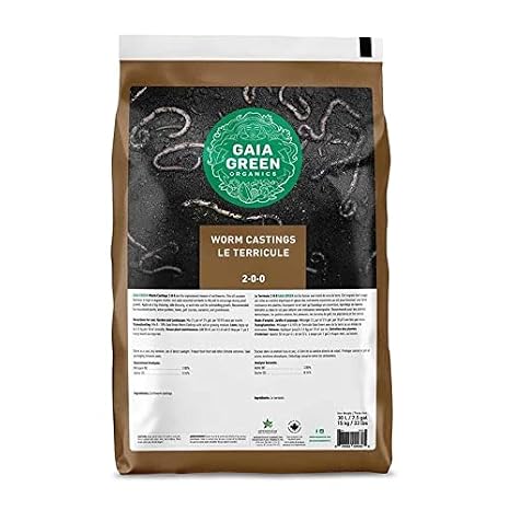 Gaia Green Organics Worm Casting 30 Liter Bag