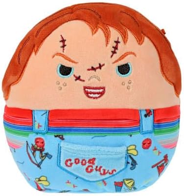 Squishmallows Chucky Halloween 7 inch Collectible Soft & Squishy Food Stuffed - Add to Your Squad - Gift for Kids, Girls & Boys