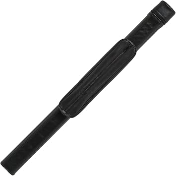 Action ACNP11 1x1 Rectangular Hard Vinyl Cue Case, Single Pool Stick Billiards Traveling Cue Case, Black