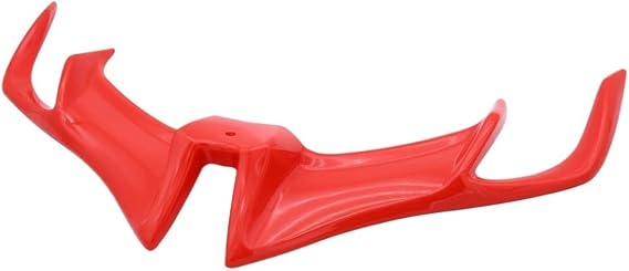 Motorcycle Side Wind Wing Front Fairing Spoiler Motorcycles Wingtip Spoiler for GIXXER SF 250 150 155 RS 200 for YZF R15 V3.0 2017-2020(Red)