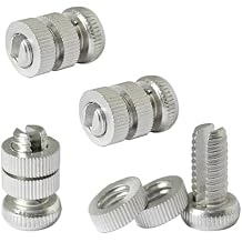 Electric Fence Wire Connectors, 60PCS Split Bolts Electrical Fence Connector Aluminium Alloy for Electric Fence Wire, High Tensile Wire, Poly wire, Jumper & Underground Cable