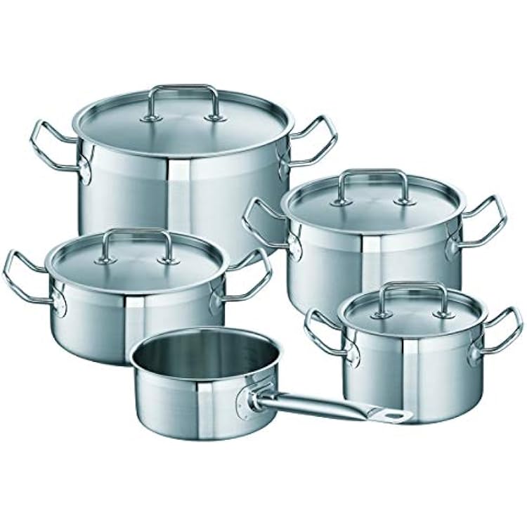 Set481 Master Set Professional Line, 5 Pieces, 1810 Steel