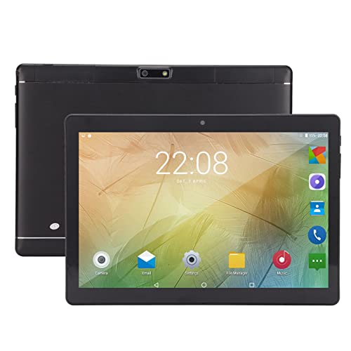 Luqeeg 10 inch Tablet - 1080P Full HD Kids Edition Tablet, Android 11, Dual SIM, Octa Core CPU, 3GB & 32GB, 3G Network,, GPS, Bluetooth, 4000mAh Fast Charging BatteryBlack