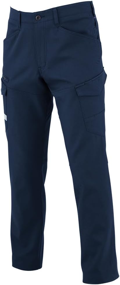 Co-cos カーゴパンツa-7175 ストレッチカーゴパンツ アンドレスケッティー Andare Schietti Jis帯電防止規格合格 カラビナループ付 反射 多ポケット現場 作業 秋冬ユニセックス大人