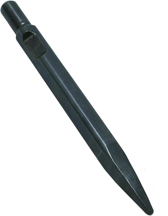Air Flux Chipper Point Chisel Pneumatic Chipping Hammer Chisel Fast Remove Weld Splatter, Slag Spatter, Metal Rust