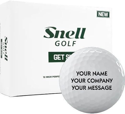 Snell Golf Get Sum Personalized Golf Balls