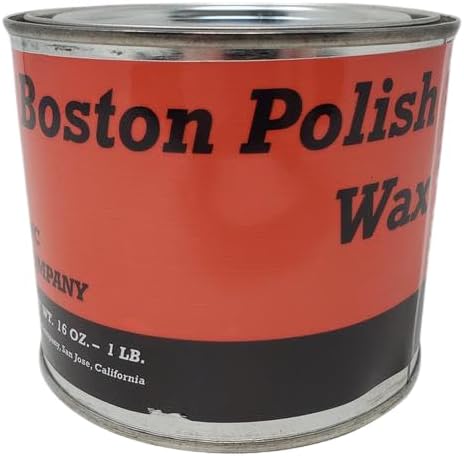 Boston Polish Amber Paste Wax - 16oz