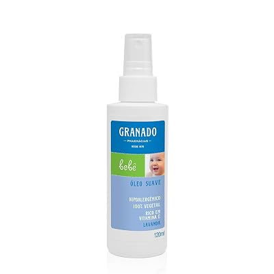 Linha Bebe Granado - Oleo Suave Lavanda 120 Ml - Granado Baby Collection - Lavander Delicate Oil 4.0 Fl Oz