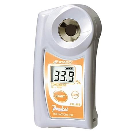 Atago 4430 PAL-30S Digital Hand-Held Pocket Food Additives Refractometer, Special Scale for Acetic Acid
