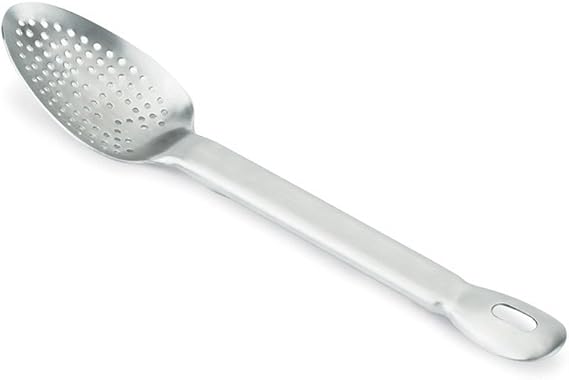 Vollrath 13-1/4" Heavy-Duty Stainless Steel Perforated Basting Spoon