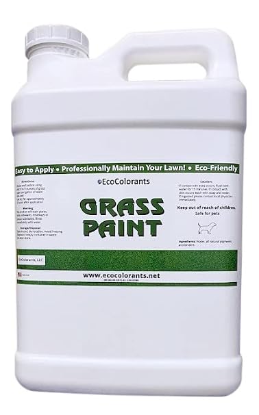 Green Grass Paint-2.5 Gallon Container-Eco-Friendly, Made in the USA, Lawn Colorant, Turf Paint, Dye, Covers up to 10,000 Square feet.