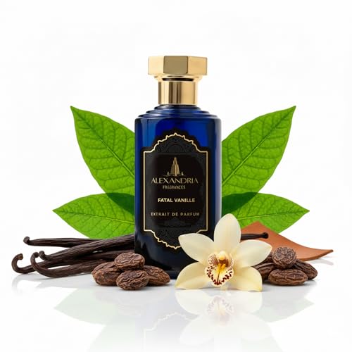 Alexandria Fragrances Fatal De Vanille Perfume - Long Lasting Unisex Eau de Parfum Inspired by Creamy Vanilla - Premium Parfum with Tonka and Spices - Luxury Mens Cologne for Every Occasion - 60ml