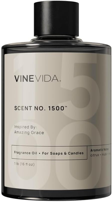 VINEVIDA 16オンス 当社バージョン Amazing Grace フレグランスオイル - 米国製 香り - 天然フレグランスオイル