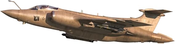 Airfix Model Airplane Kit Gift Set - A06022A Blackburn Buccaneer S.2B Gulf WAR, Plastic Plane Model Kits for Adults & Kids 14+, Skill Level 3, 1:72 Scale WW2 Military Aircraft Models